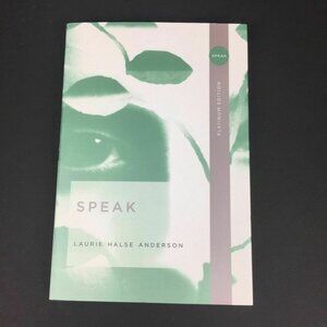 Speak Paperback Book Laurie Halse Anderson Platinum Edition Penguin Group 2006